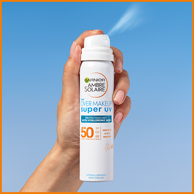 Garnier Protective skin mist SPF 50 Over Make-up (Protection Mist) 75 ml 75ml veido apsauga