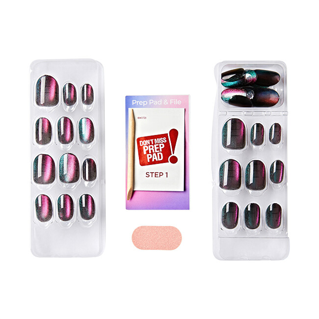 Kiss Self-adhesive nails imPRESS Color FX (Before Hours) 30 pcs priemonė nagams