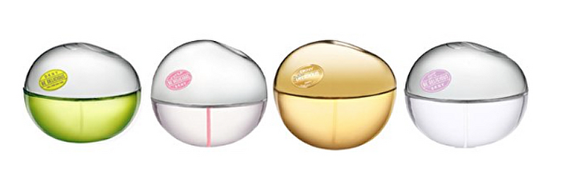 DKNY Mini sada Be Delicious - EDP 4 x 7 ml 7ml kvepalų mėginukas Moterims