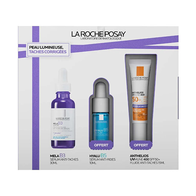 La roche posay LRP Mela B3 Serum Set Pigmentinių dėmių &scaron;alinimo priemonė Moterims