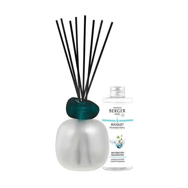 Maison Berger Paris Gift set aroma diffuser Mineral Frosted + Blue Seduction refill 180 ml 180ml Unisex