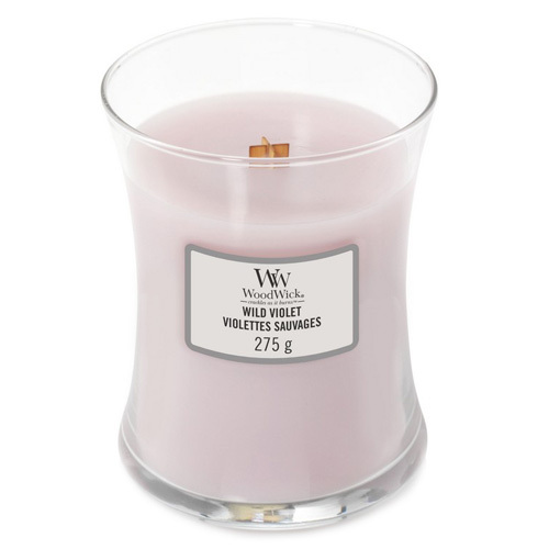 WoodWick Scented candle vase Wild Violet 275 g Unisex