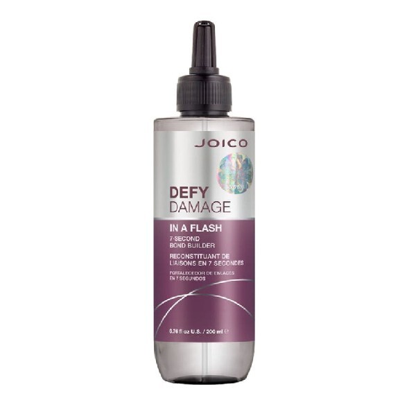 Joico Defy Damage (In a Flash 7 Second Bond Builder) treatment for extra fast restoration and strengthening of hair bonds 200 ml 200ml Moterims