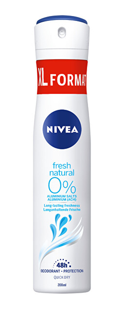 Nivea Fresh Natura l 200 ml deodorant spray 200ml Moterims
