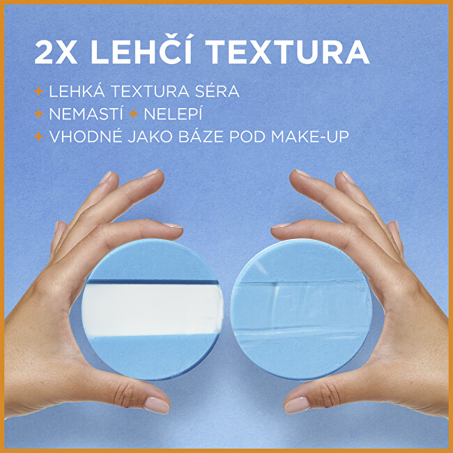 Garnier Day serum against UV radiation SPF 50 (Invisible Serum) 30 ml 30ml veido apsauga