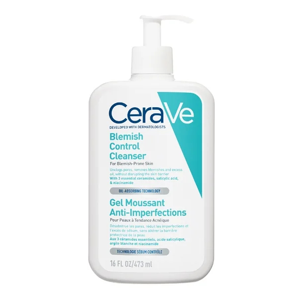 CeraVe Cleansing gel for problematic skin (Blemish Control Cleanser) 473 ml 473ml Moterims CeraVe Cleansing gel for problematic skin (Blemish Control Cleanser) 473 ml 473ml Moterims