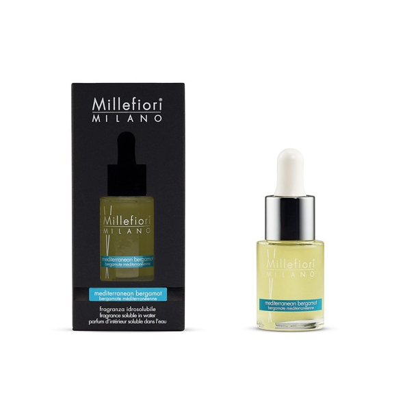 Millefiori Milano Aroma oil Mediterranean bergamot 15 ml 15ml Unisex