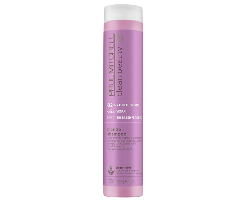 Paul Mitchell Clean Beauty Color Protect Blonde Shampoo Plaukų &scaron;ampūnas Moterims