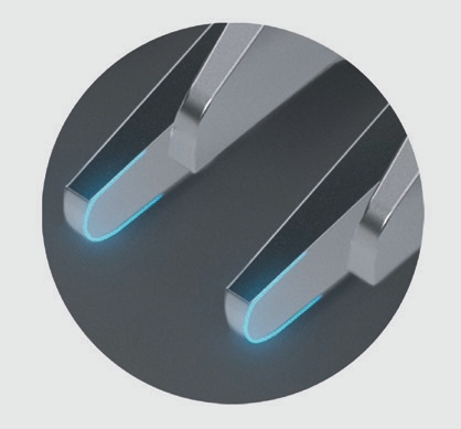 Valera Swiss Excellence Smart Black Hair Clipper plaukų segtukas