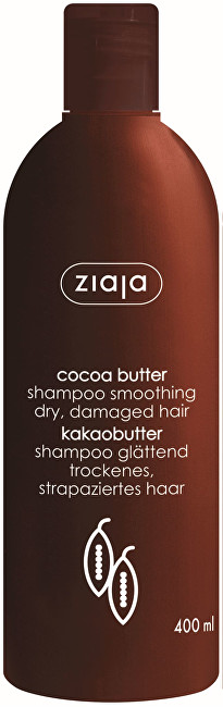 Ziaja Smoothing Shampoo for Dry and Damaged Hair Cocoa Butter 400 ml 400ml Moterims