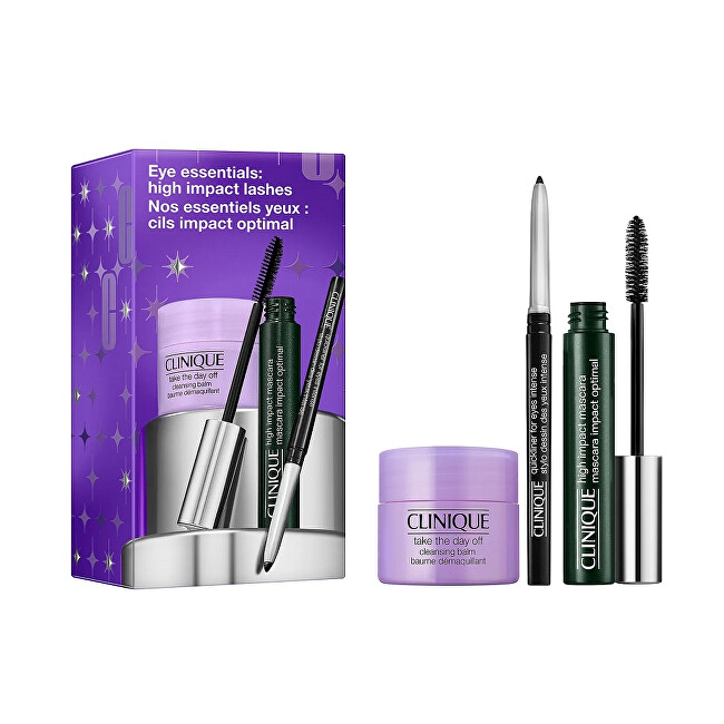 Clinique High Impact Mascara Set Gift Set makiažo valiklis