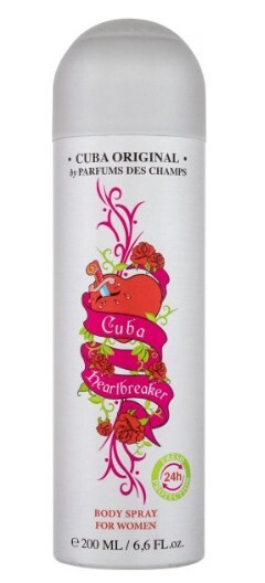 Cuba Heartbreaker - deodorant ve spreji 200ml Moterims
