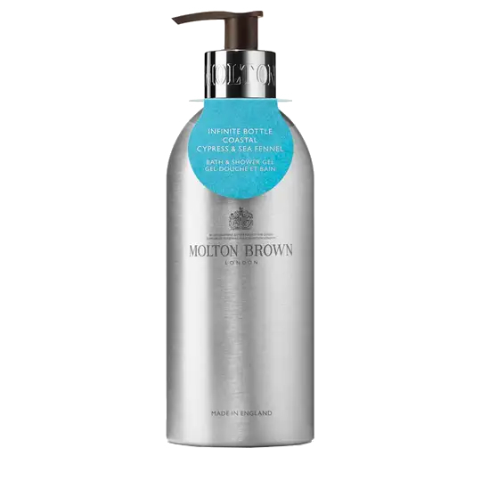 Molton Brown Shower gel Coastal Cypress & Sea Fennel (Infinite Bottle Bath & Shower Gel) 400 ml 400ml Moterims