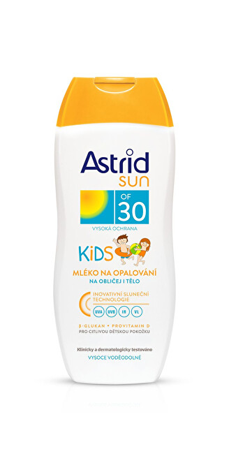 Astrid Children´s sun lotion SPF 30 Sun 200 ml 200ml Vaikams