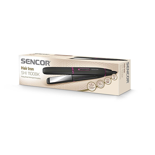 Sencor SHI 1100BK hair straightener plaukų tiesintuvas