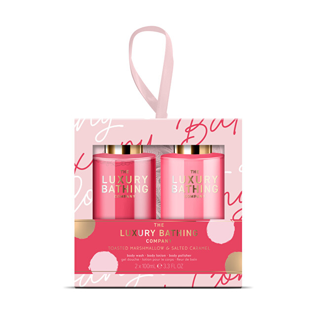 Grace Cole Toasted Marshmallow & Salted Caramel Body Care Trio - D&aacute;rkov&aacute; sada p&eacute;če o tělo ( 3 ks ) Vonios ir du&scaron;o priemonė Moterims