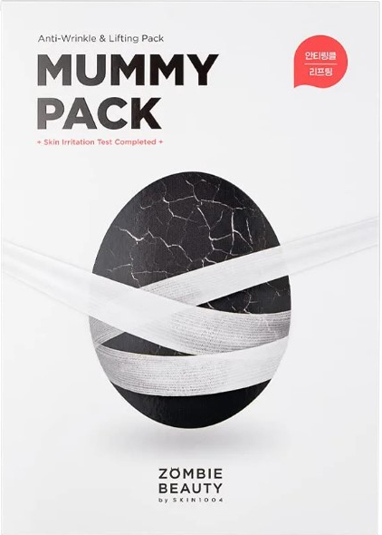 Gift set of face masks with lifting effect Zombie Beauty Mummy Pack &amp; Activator Kit