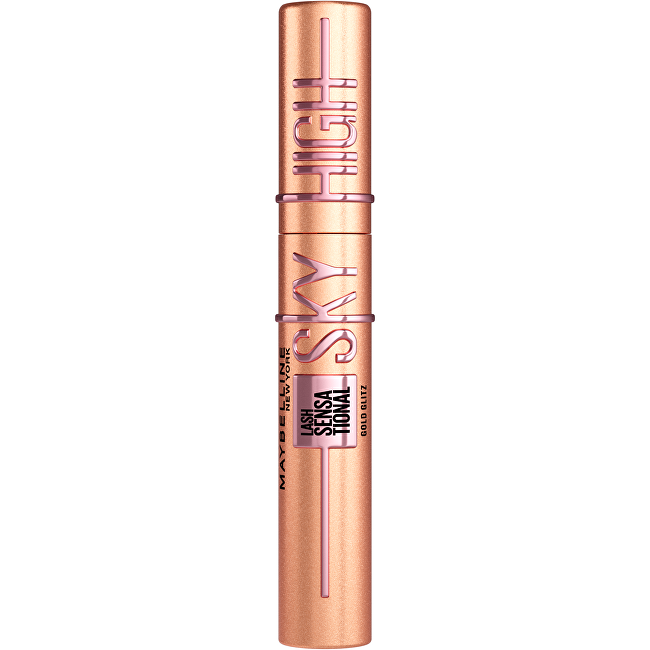 Maybelline Mascara Lash Sensational Sky High Rosegold Glitz 7.5 ml Black blakstienų tu&scaron;as