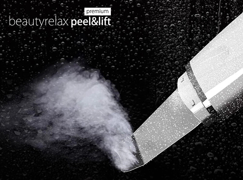 BeautyRelax Ultrasonic spatula Peel & Lift Premium white BR-1530 veido valymo prietaisas