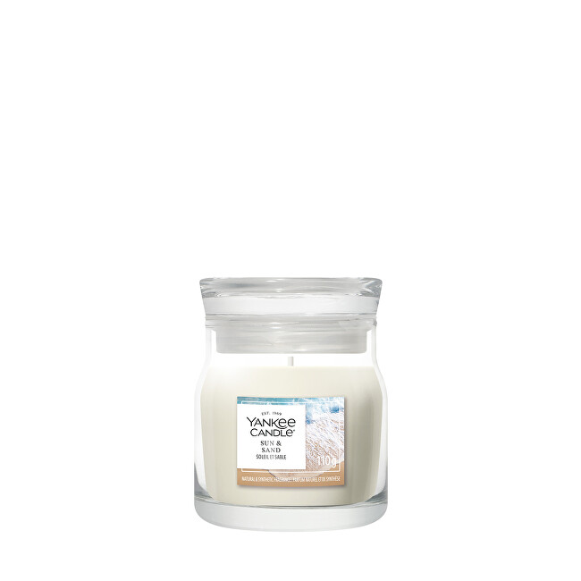 Yankee Candle Aromatic candle Signature glass small Sun & Sand 110 g kvepianti žvakė