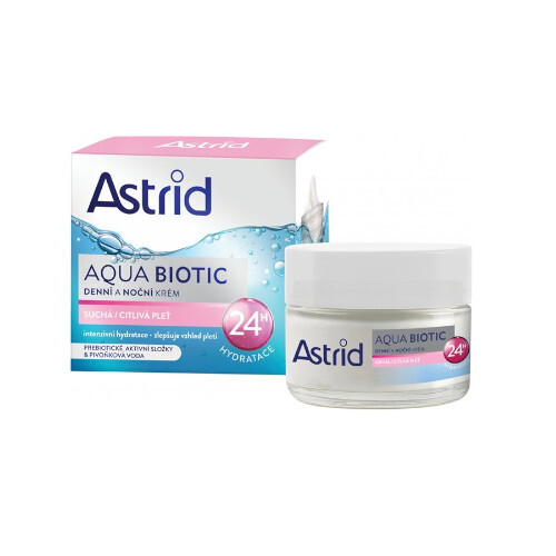 Astrid Day and night cream for dry and sensitive skin Aqua Biotic 50 ml 50ml Moterims