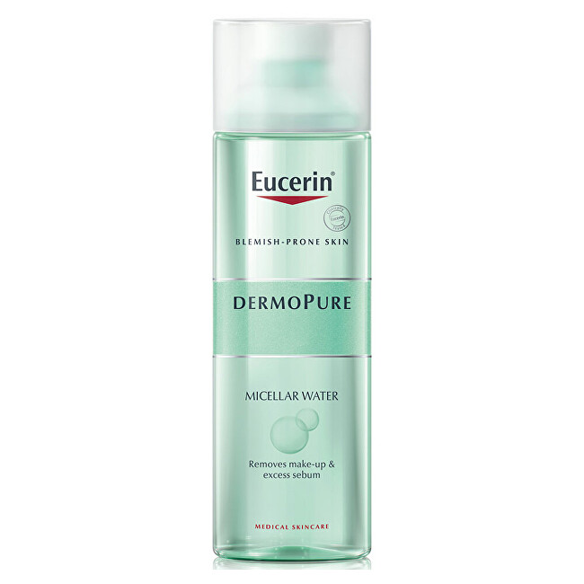 Eucerin Micellar water for problematic skin Dermo Pure (Micellar Water) 200ml vietinės priežiūros priemonė