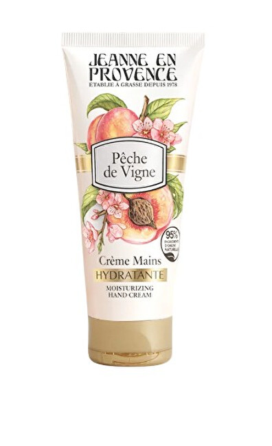 Jeanne En Provence P&ecirc;che De Vigne - hand cream 75ml Moterims