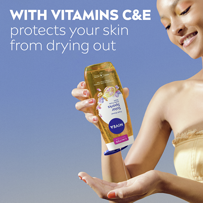 Nivea Solar Sparks Shower Gel 250 ml 250ml Moterims