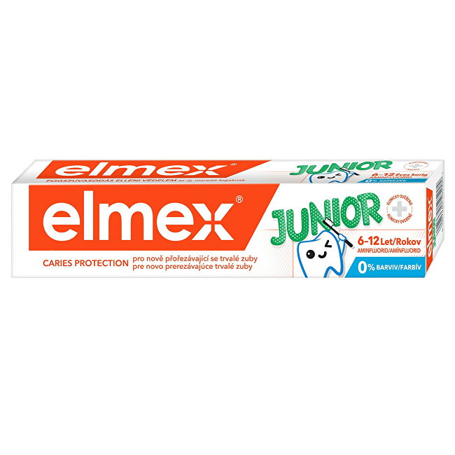 Elmex Junior toothpaste 75 ml 75ml Dantų emalį stiprinanti priemonė