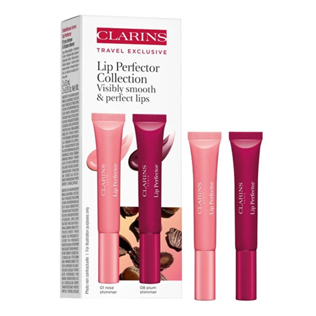 Clarins Set of lip glosses Lip Perfector Duo 2 x 12 ml 12ml Moterims