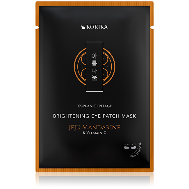 KORIKA Brightening Biocellulose Eye Patch Mask Korean Heritage (Brightening Eye Patch Mask) 2 pcs Veido priežiūra nuo senėjimo Moterims