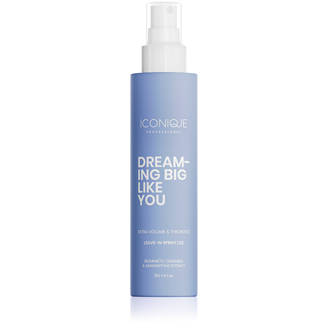 ICONIQUE Professional Leave-in treatment for fine hair Dreaming Big Like You (Extra Volume & Thickness Leave-in Spray) 150 ml 150ml Moterims