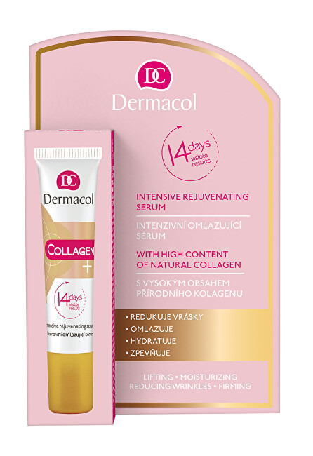 Dermacol Collagen Plus (Intensive Rejuven ating Serum) 12 ml 12ml vietinės priežiūros priemonė