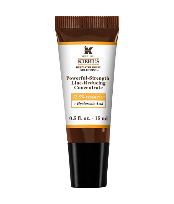 Kiehl&acute;s Powerful Serum with Vitamin C (Powerful- Strength Line-Reducing Concentrate Reno) 15ml vietinės priežiūros priemonė