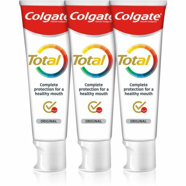 Colgate Toothpaste Total Original Trio 3 x 75 ml 75ml Unisex
