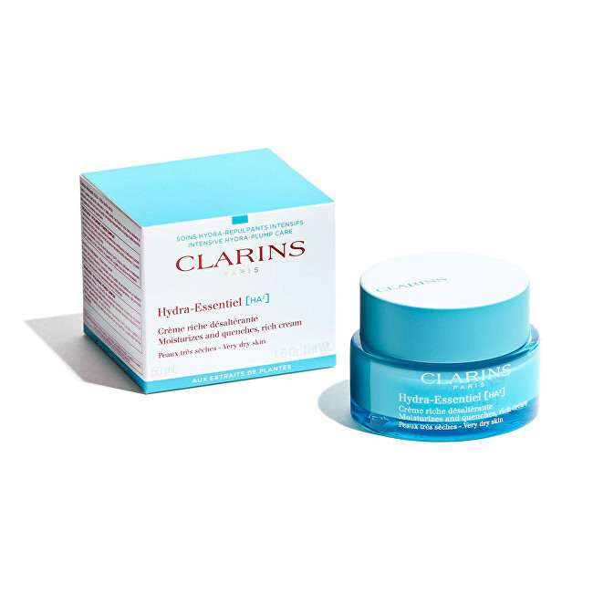 Clarins Hydrating day cream for very dry skin Hydra Essentiel (Moisturizes and Quenches Rich Cream) 50 ml 50ml Moterims