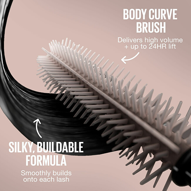 Maybelline Lash Sensational Body Mascara 9.75 ml Black blakstienų tu&scaron;as