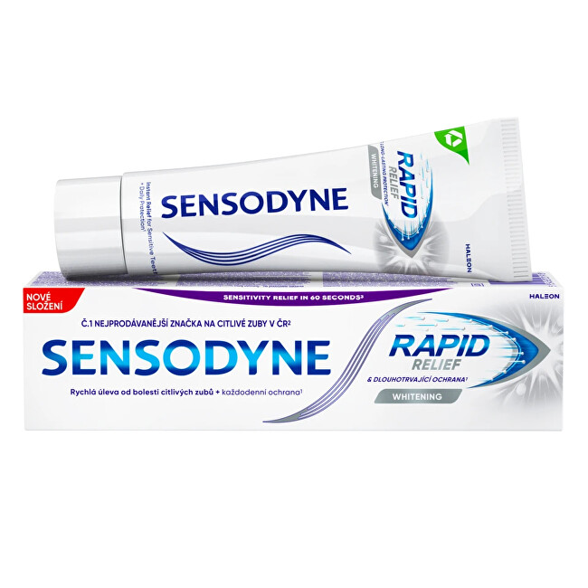 Sensodyne Toothpaste for sensitive teeth Rapid Whitening Toothpaste 75 ml 75ml Unisex
