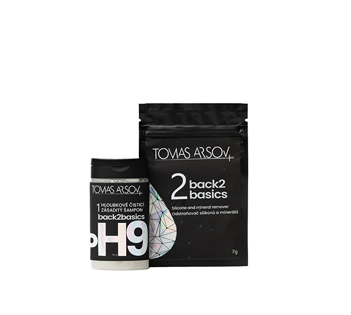 Tomas Arsov Deep cleaning set for hair Back2 Basic with Moterims