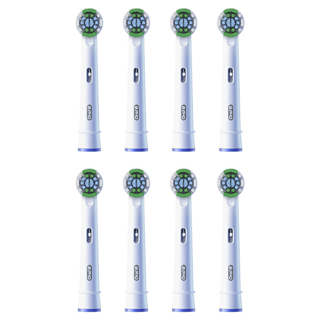 Oral B Precision Clean EB20 replacement brush heads 8 pcs. dantų &scaron;epetėlis