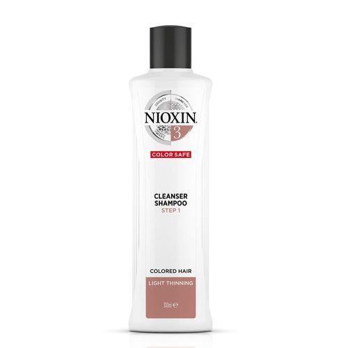 Nioxin System 3 (Shampoo Cleanser System 3 ) Fine Color Thinning Hair 1000ml &scaron;ampūnas