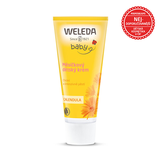 Weleda Calendula Baby Cream for the face and body 75 ml 75ml Vaikams