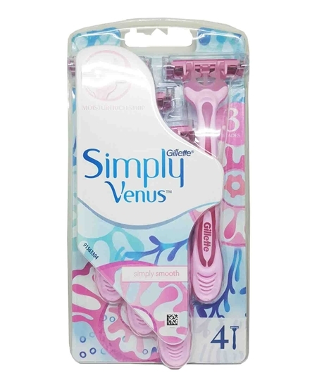 Gillette Swift razor Simply Venus 3 6 ks Moterims