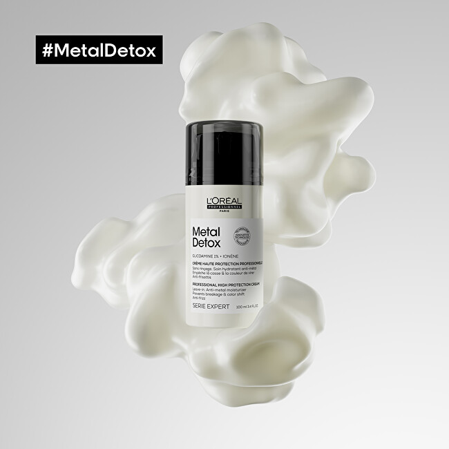 L´Oréal Professionnel Protective cream against the deposition of metal particles Metal Detox (High Protection Cream) 100 m 100ml atstatomoji plaukų priežiūros priemonė