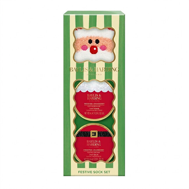 Baylis & Harding Festive Friends Foot Care Set - D&aacute;rkov&aacute; sada p&eacute;če o nohy ( 3 ks ) Pėdų kremas Moterims