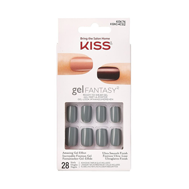 Kiss Gel nails 60676 Gel Fantasy (Nails) 28 pcs Moterims