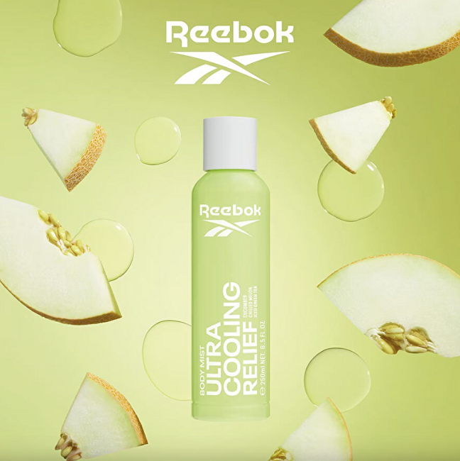 Reebok Ultra Cooling Relief - tělov&aacute; mlha 250ml kvepalai Moterims