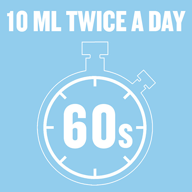 Listerine Advanced White Mild Taste Mouthwash 500ml dantų balinimui