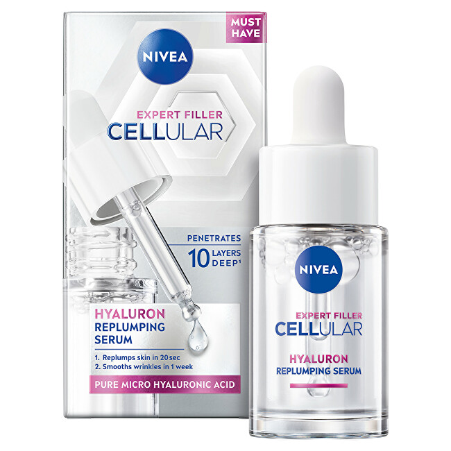 Nivea Cellular Expert Filler Hyaluron Anti-Wrinkle Hydrating Serum 15 ml 15ml Moterims