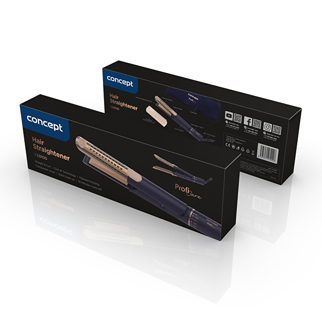 Concept Profi Care VZ8100 hair straightener plaukų tiesintuvas
